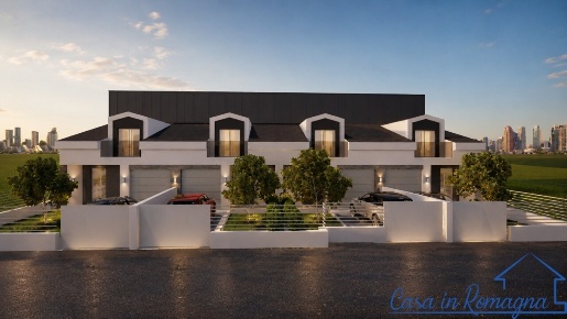 Foto Villa a schiera in Via Carmen, Rimini Padulli di 171 m² con 4 locali