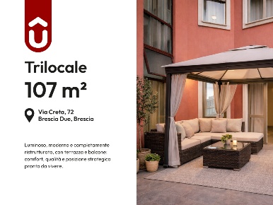 Foto Appartamento in Via Creta 72, Brescia Brescia Due di 107 m² in vendita