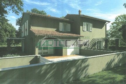 Foto Villa bifamiliare a Pontedera Santa Lucia, La Borra di 171 m²