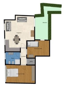 Foto Appartamento a Cascina Navacchio Nord - Zambra di 72 m² con 3 locali