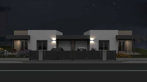 Foto Villa a schiera in Via Giotto, Molinella Centro di 100 m² con 4 locali