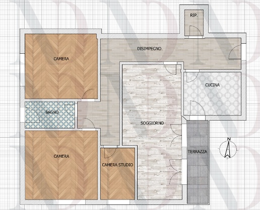 appartamento in affitto a Carrara in zona Stabbio
