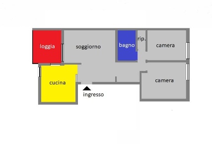 Foto Appartamento in Via San Marino, Genova Granarolo di 90 m² con 6 locali