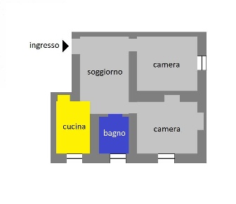 Foto Appartamento in Salita Di Granarolo, Genova San Teodoro di 78 m²