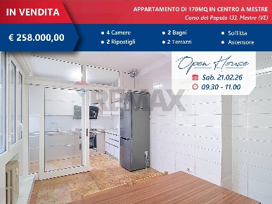 Foto Appartamento in Corso del Popolo 133, Venezia Mestre di 170 m²