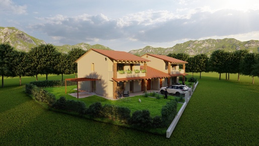 Foto Villa singola in Via Santa Lucia 28, Castelcucco Centro con 10 locali