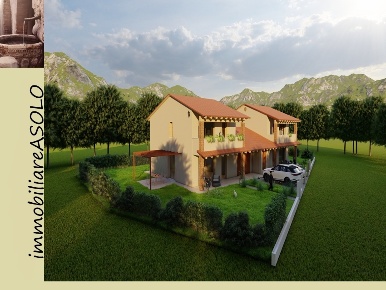 Foto Villa singola in Via Santa Lucia 28, Castelcucco Centro con 10 locali