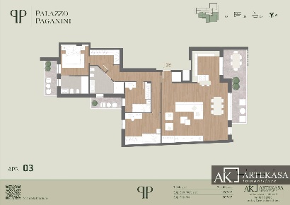 Foto Appartamento in Via Paganini 8, Novara San Martino di 155 m²