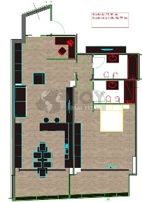 Foto Appartamento in Piazza Mazzini Giuseppe 38A, Lecce Mazzini di 75 m²