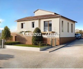 Foto Villa bifamiliare a Monteriggioni di 173 m² con 6 locali in vendita