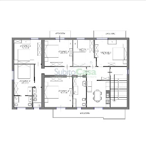 Foto Case semi ndipendenti in Via isonzo 17, Chieti di 150 m² con 7 locali