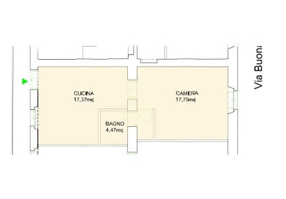 Foto Appartamento in Via Buonarroti, Milano Vercelli - Wagner di 50 m²