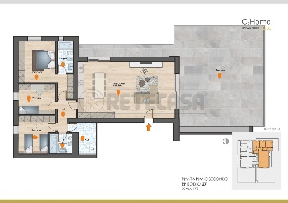 Foto Attico in Via Armando Diaz 2, Bolzano Vicentino Centro di 201 m²