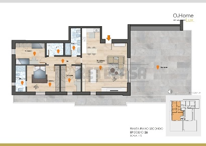 Foto Attico in Via Armando Diaz 2, Bolzano Vicentino Centro di 187 m²