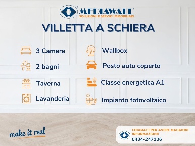 Foto Villa a schiera in Via Roma 43, Pramaggiore Pramaggiore Blessaglia