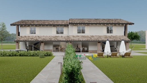 Foto Villa bifamiliare in Via Bianchi 16, Noceto Centro di 220 m²
