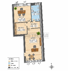 Foto Ufficio in Via Pola, Torri di Quartesolo di 77 m² in affitto