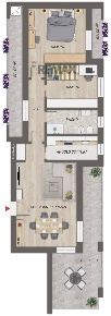 Foto Appartamento in Via Tasso nc, Bitritto di 81 m² con 3 locali