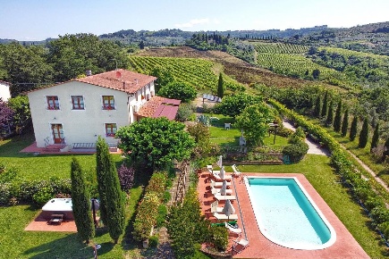 Foto Casale a Certaldo Fiano, Marcialla di 360 m² con 9 locali in vendita