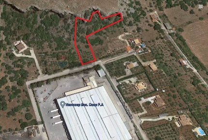 Foto Terreno residenziale in Via Donatello snc, Capaci di 3836 m²