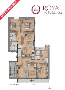 Foto Appartamento in Via Calzabigi, Livorno Calzabigi di 215 m² in vendita