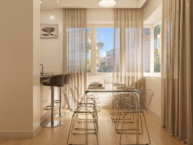 Foto Attico in Via Luigi Amedeo Melegari, Roma Fleming di 75 m² in vendita