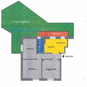 Foto Appartamento in Via Bartolomeo Bianco, Genova Granarolo di 103 m²