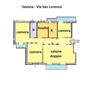 Foto Appartamento in Via San Lorenzo, Savona di 150 m² in vendita