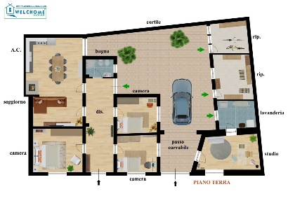 Foto Villa singola a Quartucciu Centro di 160 m² con 4 locali in vendita