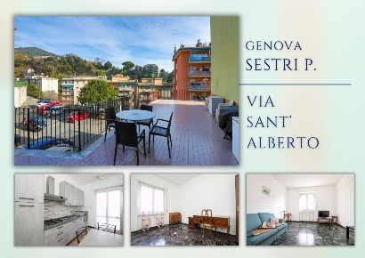 Foto Appartamento in Via Sant'Alberto, Genova Sestri Ponente di 90 m²