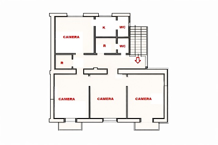Foto Appartamento in Via Coralli 46, Pagani di 95 m² con 6 locali