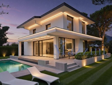 Foto Villa unifamiliare in Via XX Settembre, Forte dei Marmi Roma Imperiale