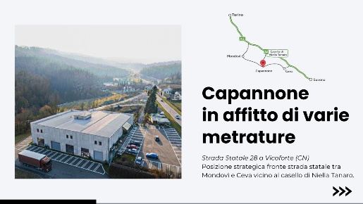 Foto Capannone industriale in SS28 28, Vicoforte di 2000 m² con 10 locali