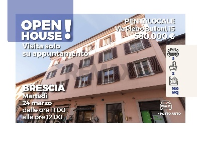 Foto Appartamento in Via Pietro Bulloni 15, Brescia Magenta - Arnaldo