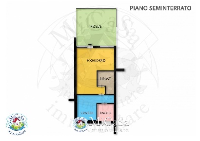 Foto Appartamento in Via Delle Margherite 21/B, Pisa Tirrenia di 60 m²