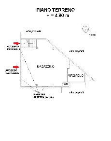 Foto Magazzino a San Giovanni Valdarno di 340 m² con 2 locali in vendita