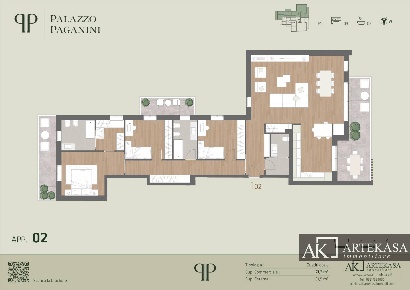 Foto Appartamento in Via Paganini 8, Novara San Martino di 171 m²