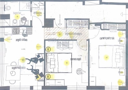 Foto Appartamento a Massa Centro di 90 m² con 5 locali in affitto