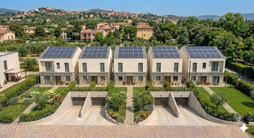 Foto Villa a schiera a Colle di Val d'Elsa Colle Bassa, Via Gramsci