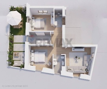 Foto Appartamento in Via Alba 4, Roma Re di Roma di 88 m² con 4 locali