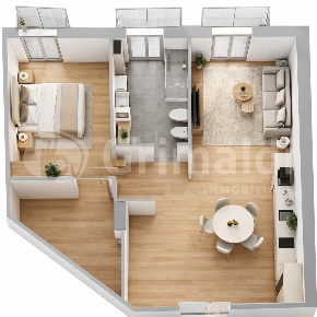 Foto Appartamento a Padova Piazze - Duomo di 52 m² con 2 locali in vendita