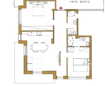 Foto Appartamento in Via Mario Mascardi Alassio SV Italia, Alassio di 85 m²