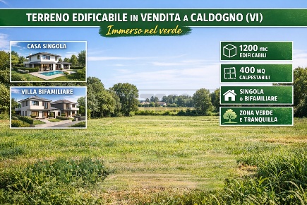 Foto Terreno edificabile a Caldogno Caldogno Rettorgole Cresole di 1800 m²