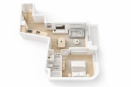 Foto Appartamento in Via Teodoro Monticelli, Roma Euclide di 47 m²