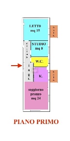 Foto Appartamento a Cesena Centro Urbano di 74 m² con 3 locali in vendita