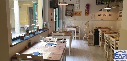 Foto Ristorante in Via Bartolomeo Zucchi, Monza Centro Storico di 76 m²