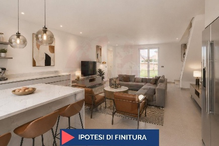 Foto Villa a schiera in via Vittorio Emanuele II, Capriolo di 185 m²