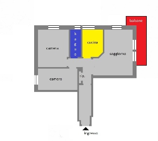 Foto Appartamento in Via Bologna, Genova San Teodoro di 95 m² con 6 locali