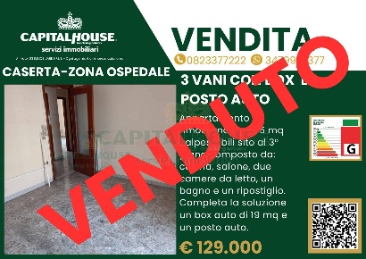Foto Appartamento in Via Tazzoli, Caserta Ospedale di 85 m² con 3 locali