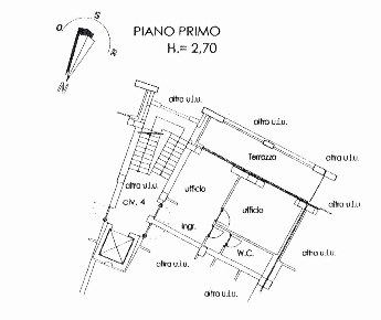 Foto Ufficio in Piazza Guido Rossa, Savona Centro Storico di 60 m²